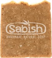 Sabish Naturals Hydrating Shower Soap - Lavender Dreams - 100 gram (1 stuk) - Handgemaakt - 100% Natuurlijk - Vegan - Cruelty Free - Plastic Free - Voor Handen, Gezicht, Lichaam en Haar.