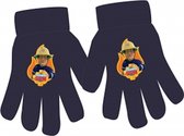 Donkerblauwe handschoenen van Brandweerman Sam - One Size