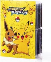 Pokémon Verzamelmap - Pikachu/Eevee - Voor 240 kaarten - Verzamelalbum - A5 Formaat - Flexibele kaft - Portfolio - Pokémon