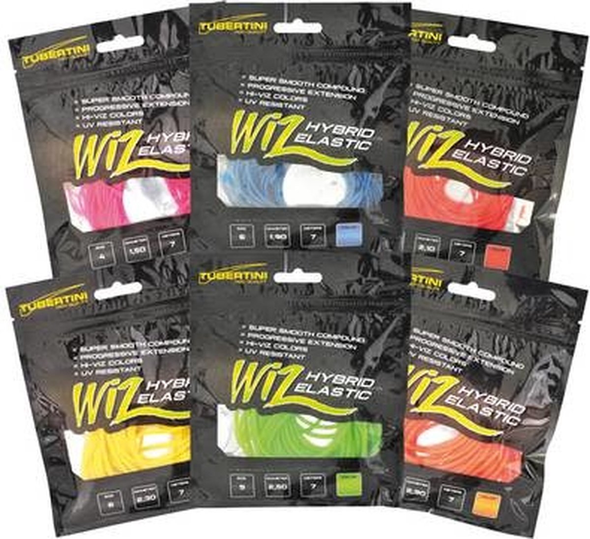 Tubertini Wiz Hybrid Elastic 7m - Maat : 2.50mm