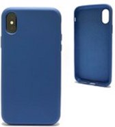 iNcentive Soft Gelly Case - Apple iPhone 12 - Cobalt Blue - Blauw