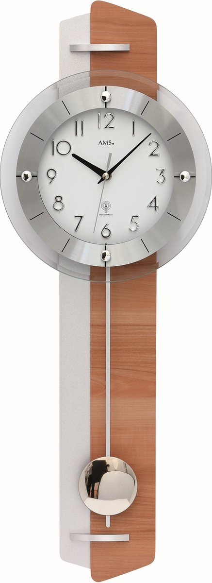 Wandklokken radiogestuurd AMS - 5271