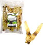 Qwisple Konijnenoren | Natuurlijke Hondensnacks Gedroogde Oren Konijn | 1000 gr