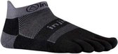 Injinji Run Midweight No-Show Coolm Teensok 203110 - Meerkleurig black-gray Unisex - M=40,5-44