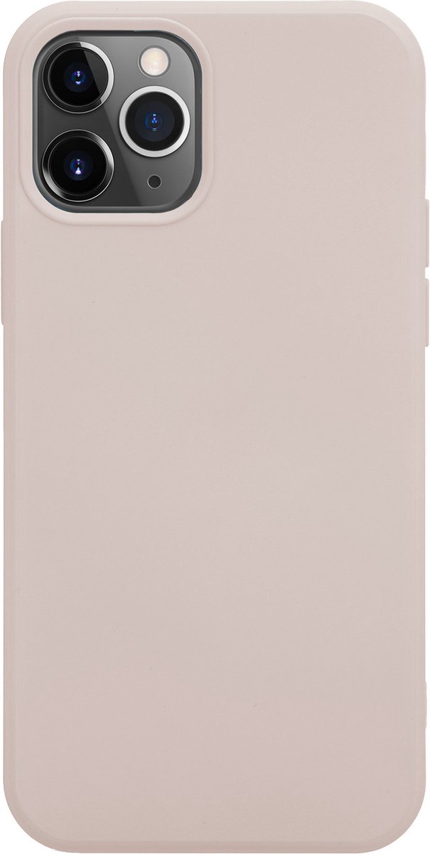 Ceezs Pantone siliconen hoesje geschikt voor Apple iPhone 11 Pro Max - beige