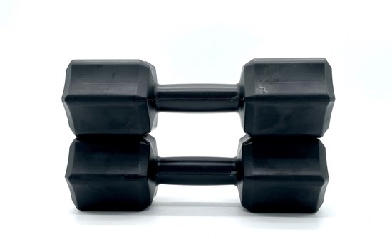 2x Dumbells - 2 kg - Dumbells Set - Zwart - Gewichten - Gewichten Set - Gewichten  2... | bol.com