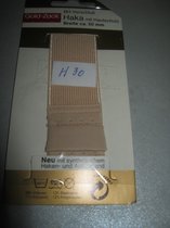 Haka BH sluiting verlenger 1-delig 30mm breed beige