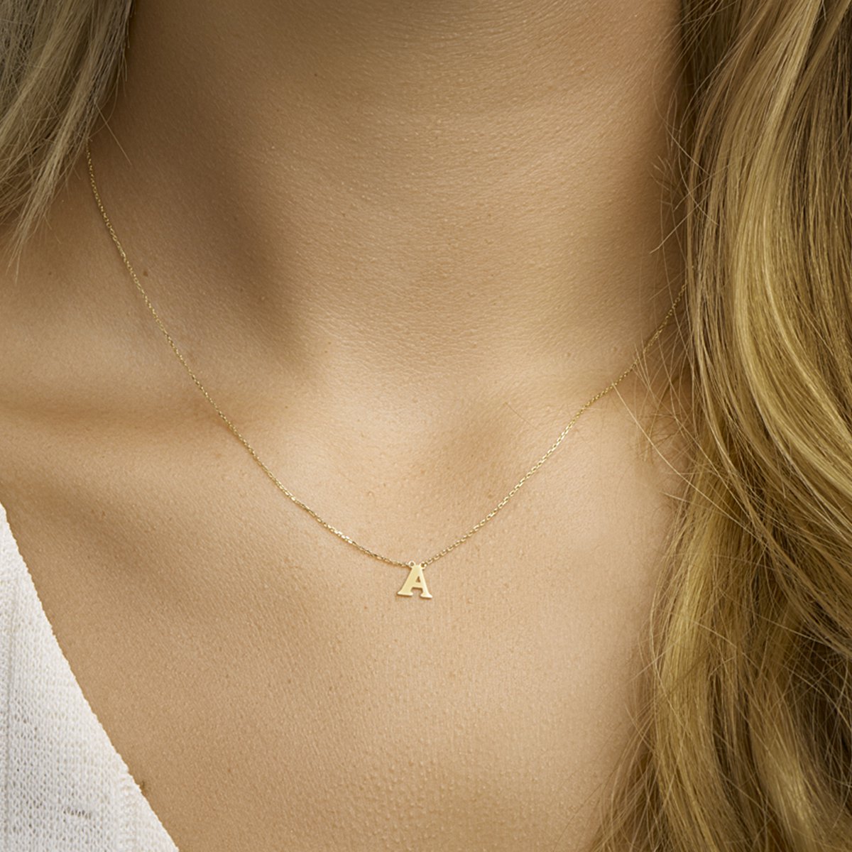 Collier Letter 40 - 42 - 44 Cm