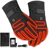 A-Life Verwarmde handschoenen - Motorhandschoenen - Warmies - Scooter handschoenen - Handmoffen - Zwart