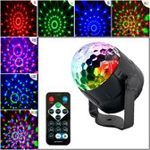 Homezie Discolamp - Stroboscoop - Feestverlichting - Disco verlichting - Disco lamp - Te bedienen met afstandsbediening