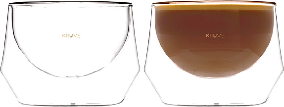 Kruve - Imagine Cappuccino 200ml - hand blown coffee tasting glass