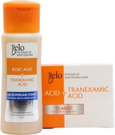 Belo Kojic Acid+Tranexamic Acid Micropeeling Toner 60ml+Zeep 65 gr