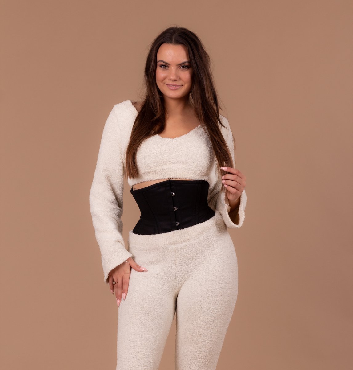 Goedkoopste Style Solutions - The Waisttrainer - Waspie - Corset - S- Waist trainer body Shaper buik hourglass Stalen Baleinen