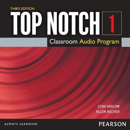 Top Notch 1 Class Audio CD, Joan Saslow 9780133928143 Boeken