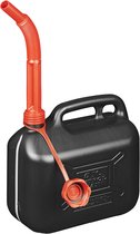 Jerrycan 5L kunststof zwart UN-gekeurd