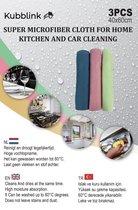 Kubblink microfiber schoonmaak doeken