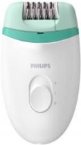 Philips Pro Epilator BRE224/00 - Haarverwijderaar - Epileerapparaat - Voor langdurige Ontharing - Wit/Groen - 15V - Incl. 1 Accessoire