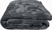 JEMIDI XL Cashmere Touch Deken 150 x 200 cm Living Microfiber Sofa Couch Plaid Wollen Deken Zwart