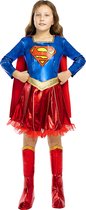 Funidelia | Déguisement Supergirl de luxe pour filles de 7 à 9 ans 134-146 cm ▶ Kara Zor-El
