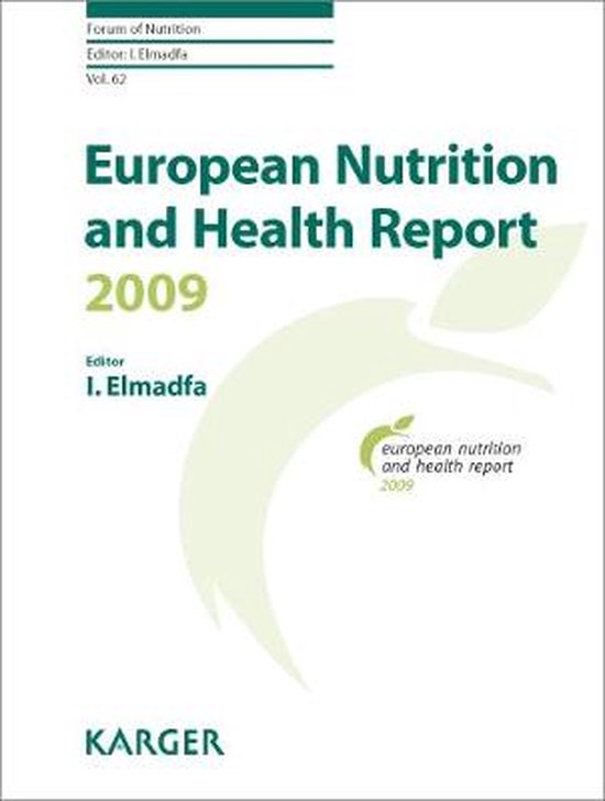 European Nutrition and Health Report 2009 - cover