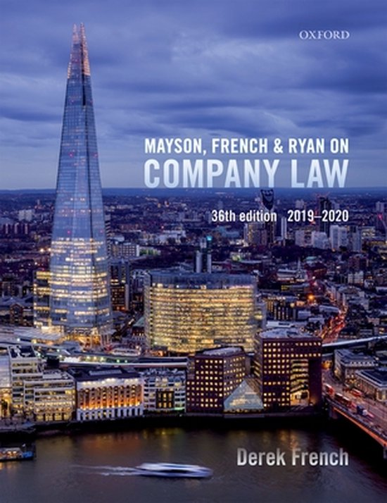 Mayson, French & Ryan on Company Law - cover