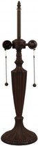 Lampenvoet ø 16*60 cm E27/max 2*60W Bruin |