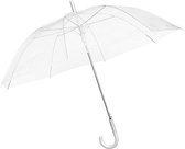 Paraplu transparant - doorzichtige paraplu - paraplu - transparante paraplu volwassenen - koepelparaplu - paraplu opvouwbaar - paraplu kinderen - stijlvolle trouwparaplu - bruidspa