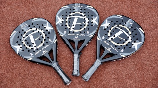 Ensemble de raquettes Lion Padel - Forme de larme - Cadre 100