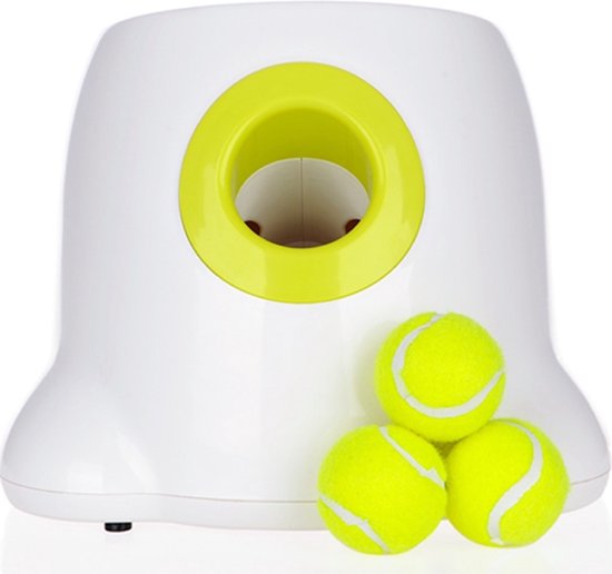 Luxiqo® Automatische Ballenwerper - Ballenschieter Hond - Balwerper - Apporteer Machine - Ball Launcher - Inclusief Ballen