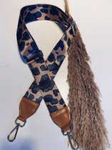 Schoudertas band - Hengsel - Bag strap - Fabric Straps - Boho - Chique - Chic - Leopard