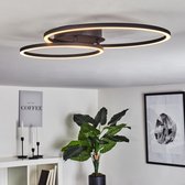 Belanian - 2-delige Ronde Plafondlamp - Muurlamp - Industriële lamp - LED lamp - Vintage lamp - Hanglamp - Zwart - design lamp - sfeerlamp