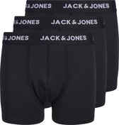 Jack & Jones Junior Boxershorts Jongens Microfiber JACBASE 3-Pack Zwart - Maat 128