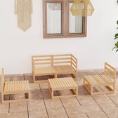 Decoways - 5-delige Loungeset massief grenenhout