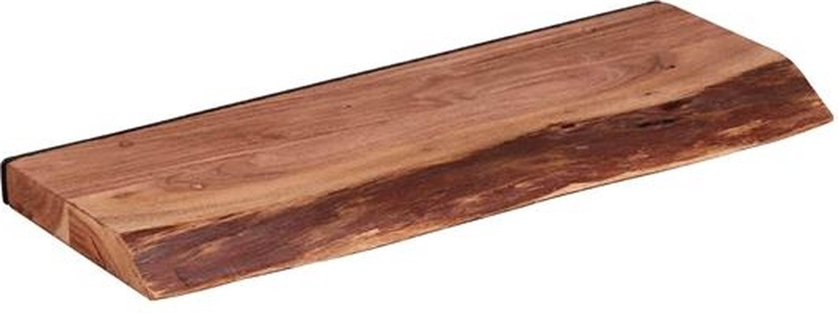 DH Interior Wandplank Durris 60 x 20 x 4 cm - Hout - Massief acacia - Industrieel - 60 x 20 x 4 cm