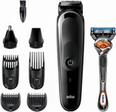 Braun Tondeuse - Scheerapparaat - Trimmer - Scheerapparaat Mannen - Oplaadbaar - 8 in 1 - Zwart