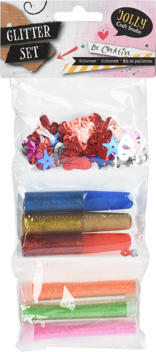 Glitterlijm pailletten