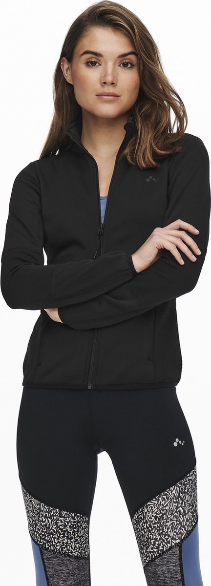 ONLY PLAY JETTA FLEECE VEST 15233181-BLACK 