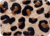 Muismat Jaguar Rubber - Hoge kwaliteit foto van een jaguarvacht - Muismat op polyester bedrukt - 25 x 19 cm - Anti-slip muismat - 5mm dik - Muismat met foto - heerlijk voor op je b