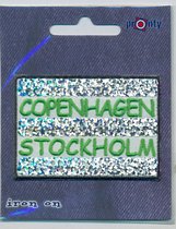 Copenhagen Stockholm Applicatie strijkbaar