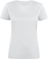 Printer T-Shirt Active Run Dames 2264026 Wit - Maat XS