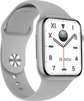 Smartwatch Rankos DT7 PRO- Sporthorloge - Smartwatch Dames & Heren - Grijs siliconen bandje - Hartslagmeter - Bloeddrukmeter - 15 Sports mode - Bloedzuurstofmeter - Slaapmonitor -