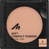 MANHATTAN Cosmetics Gezichtspoeder Soft Compact Powder Chocolat 09, 9 g