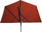 Madison - Parasol Sun Wave - 270 x 150 - Rood