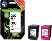 Originele inkt cartridge HP T300 Zwart Tricolor