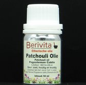 Patchouli Olie 100% 50ml - Etherische Olie van Patchouli Bladeren