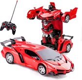 Afstand Bestuurbare Robotauto - Rood | Speelgoed voor Kinderen