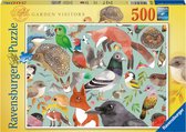 Ravensburger puzzel Bezoekers van de Tuin - Legpuzzel - 500 stukjes