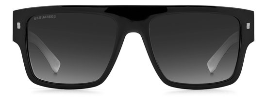 DSQUARED2 zonnebril ICON 0003/S Mannen-Zwart van Dsquared2 — afbeelding 4
