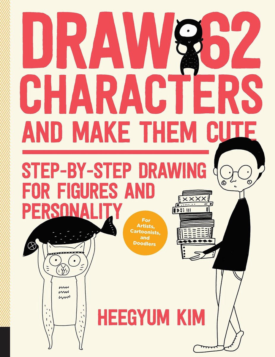 Draw 62 Characters and Make Them Cute - Heegyum Kim