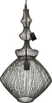 Slaapkamer Lamp - Hanglamp - Sfeerlamp - Lampen - Hanglamp Slaapkamer - Hanglampen - Hanglamp Industrieel - Hanglamp Zwart - Zwart - 57 cm